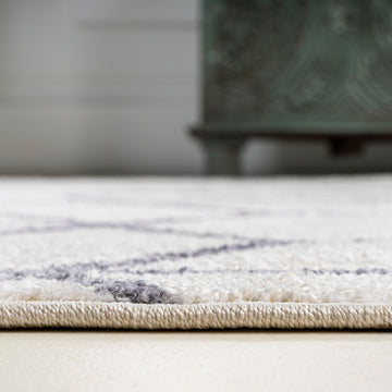 Tumbling Blocks Modern Geometric Area Rug 2